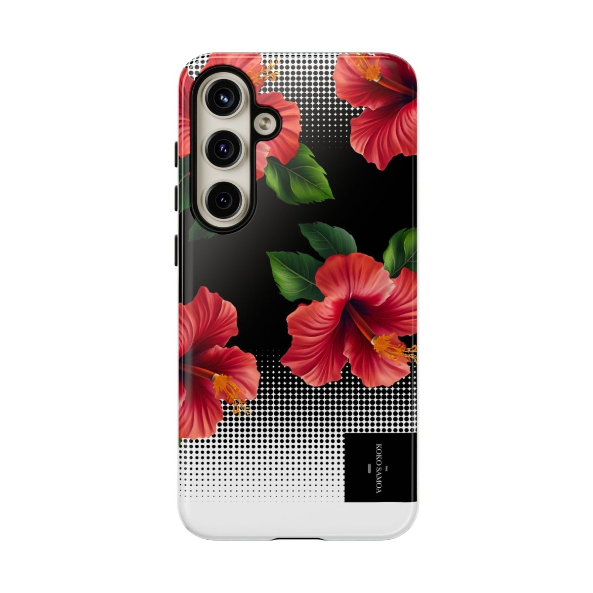 Samsung Galaxy S25 tough phone case by Printify, glossy finish, designed for durability and protection.