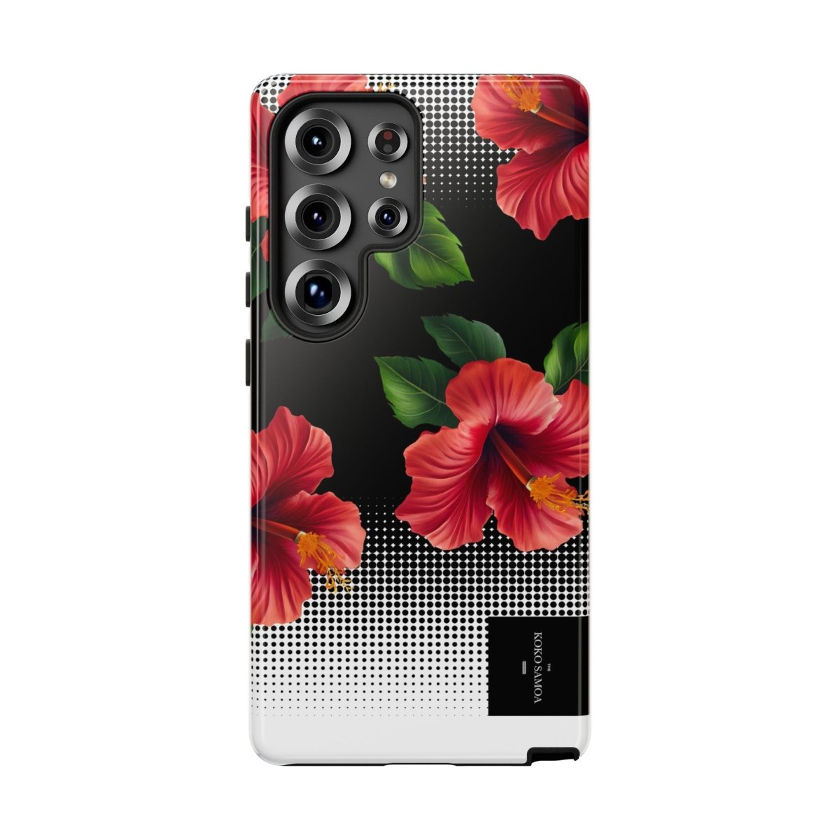 Samsung Galaxy S25 tough phone case by Printify, glossy Aute design, offers durable protection for Samsung smartphones in AU, NZ, and USA.