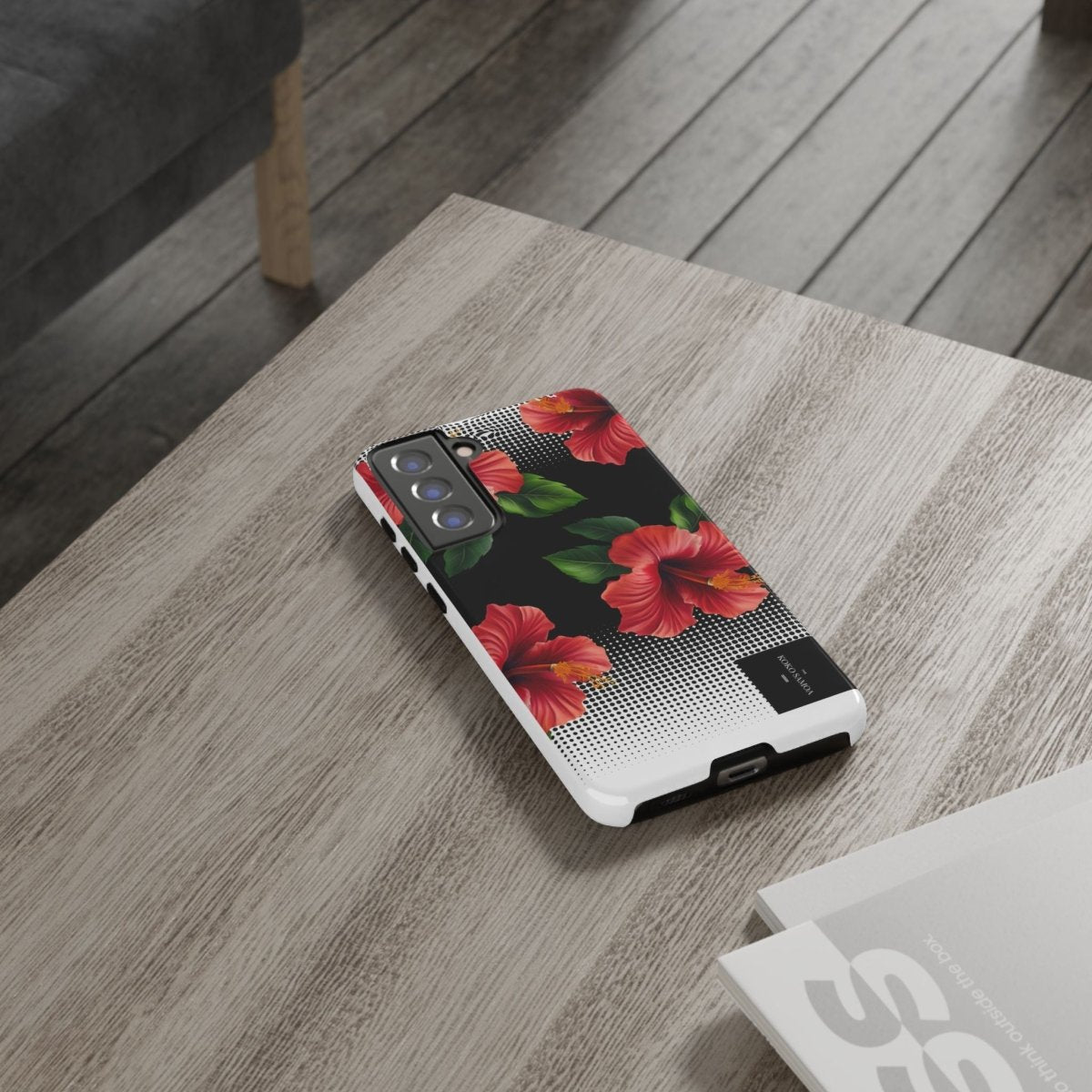 Samsung Galaxy S25 tough phone case by Printify, glossy Aute design, durable protective cover for AU, NZ, and USA models.
