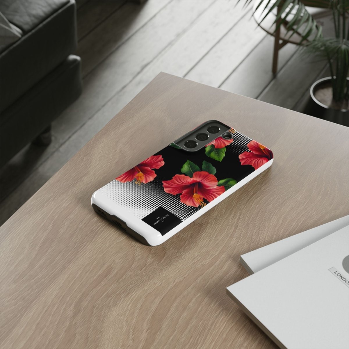 Samsung Galaxy S25 tough phone case by Printify, glossy Aute design, durable protective cover for AU, NZ, and USA markets.
