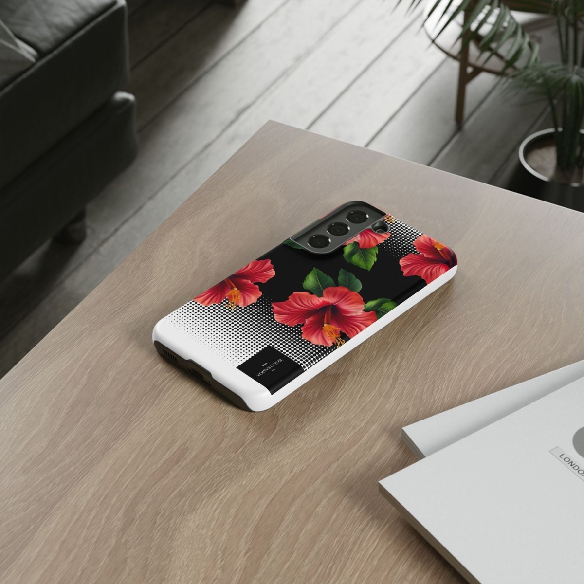 Samsung Galaxy S25 tough phone case by Printify, glossy Aute design, durable protective cover for AU, NZ, and USA markets.