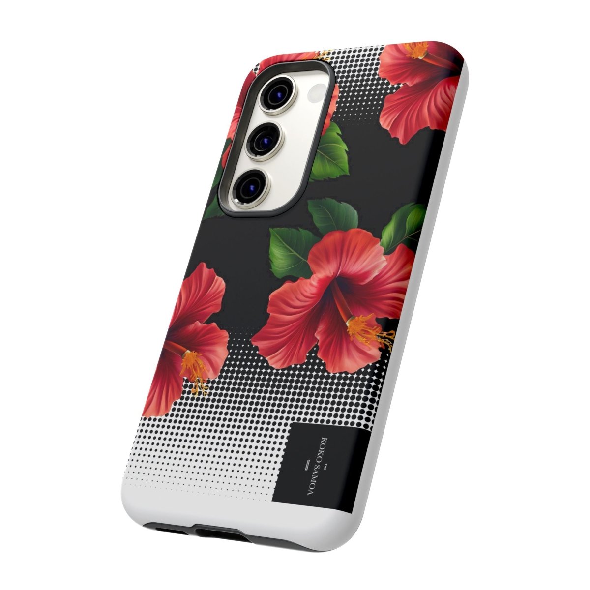 Samsung Galaxy S25 tough phone case by Printify, glossy Aute design, durable phone protection for AU, NZ, and USA.