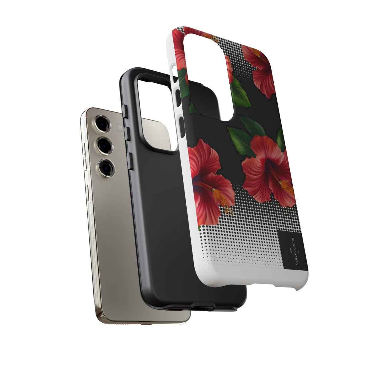 Samsung Galaxy S25 tough phone case by Printify, glossy finish, designed for durability and protection.