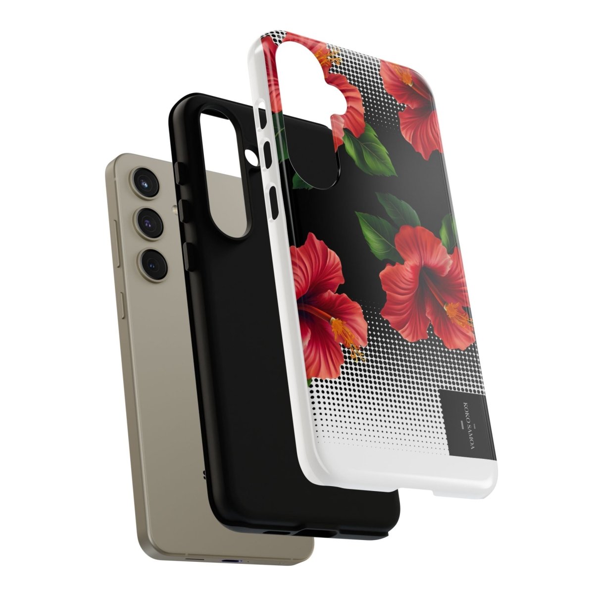 Samsung Galaxy S25 tough phone case by Printify, glossy Aute design, designed for AU, NZ, and USA markets.