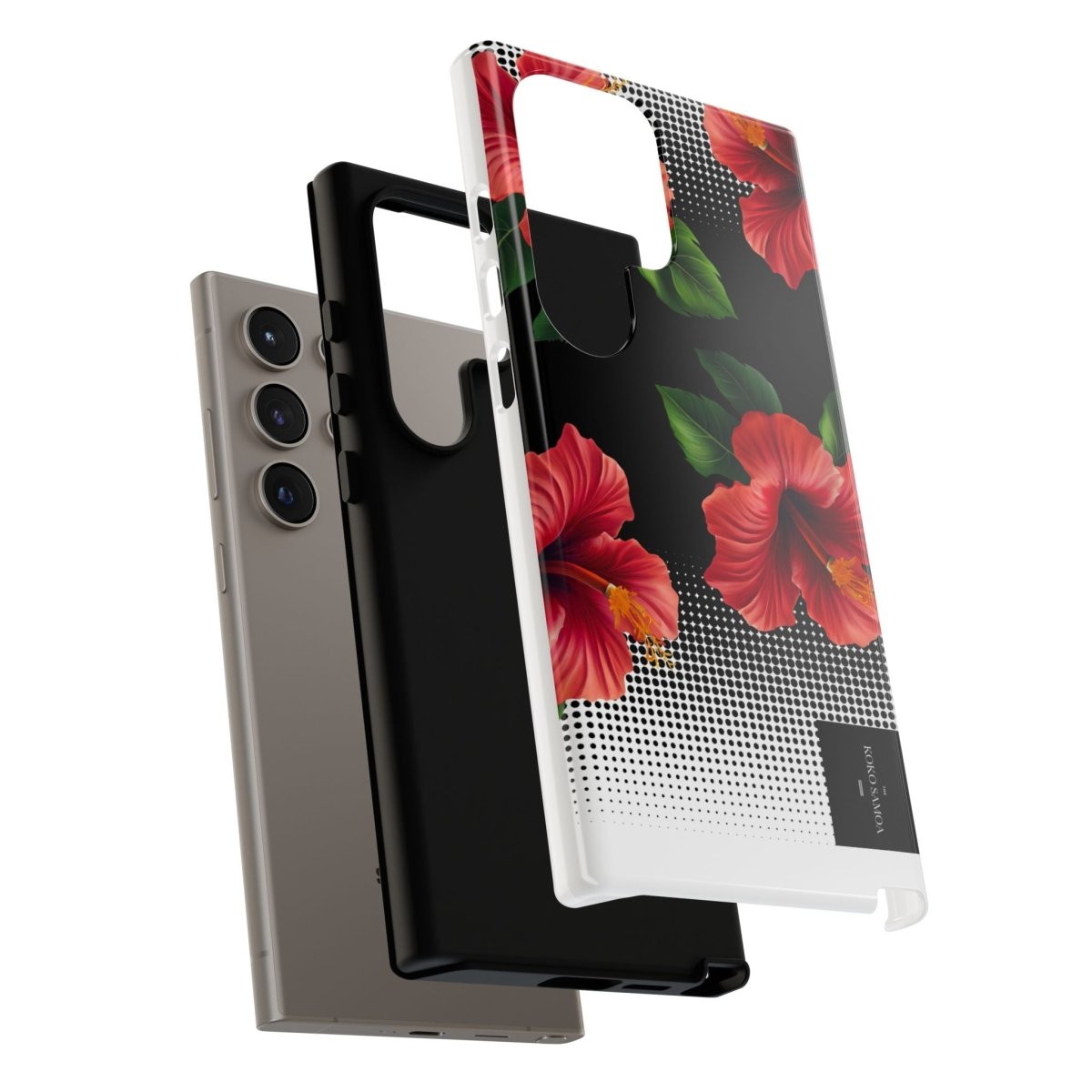 Samsung Galaxy S25 tough phone case by Printify, glossy finish, designed for durability and protection.