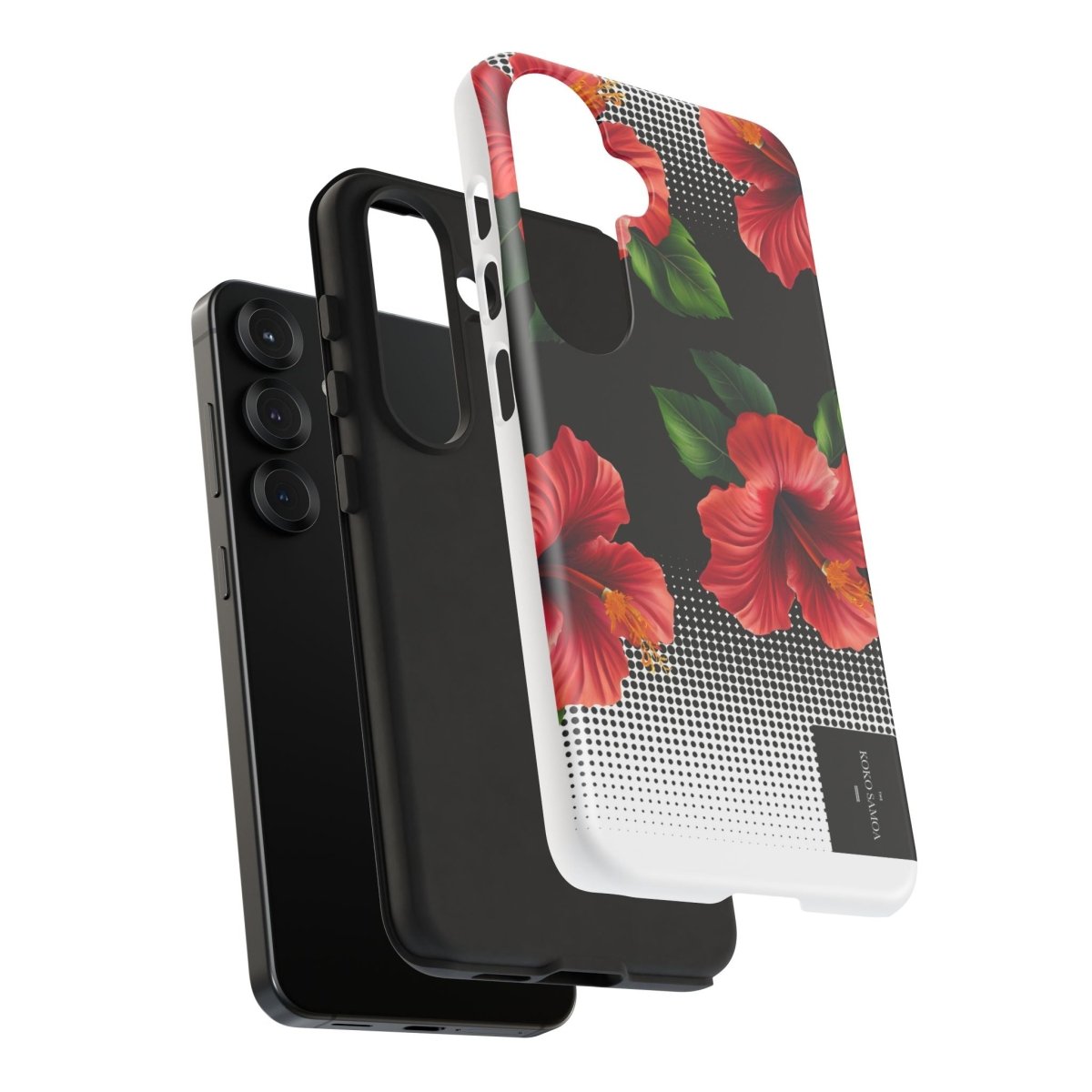 Samsung Galaxy S25 tough phone case by Printify, glossy finish with Aute design, durable protection for mobile phones.