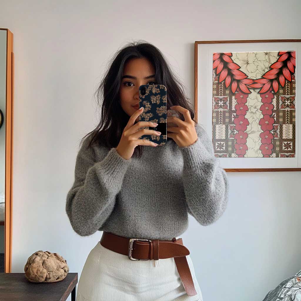 Samsung Galaxy S25 tough phone case by WOYC in Fagaloa Twilight finish, glossy protective cover with rugged design.