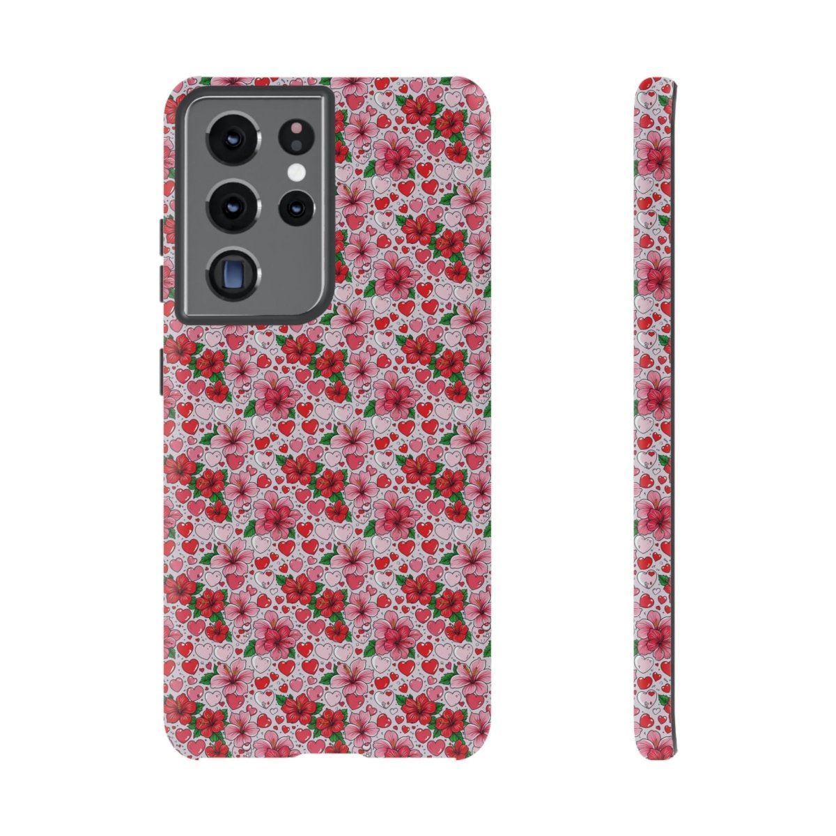 Samsung Galaxy S25 tough phone case with Love & Aute design, glossy finish, for AU/NZ/USA regions.