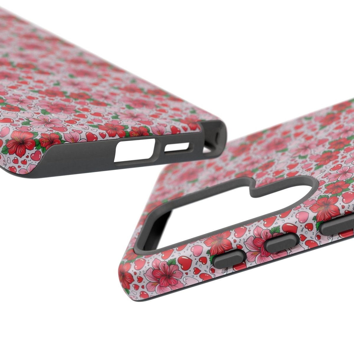 Samsung Galaxy S25 tough phone case by Printify with Love & Aute design, glossy finish, durable protection for AU, NZ, and USA markets.